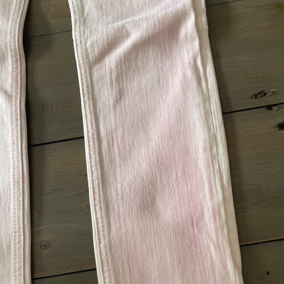 Hudson Light pink washed Denim Skinny Jeans - Picture 4 of 7